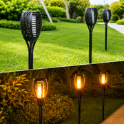 Solar Flame LED Garden Light