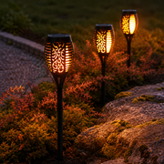 Solar Flame LED Garden Light