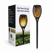 Solar Flame LED Garden Light